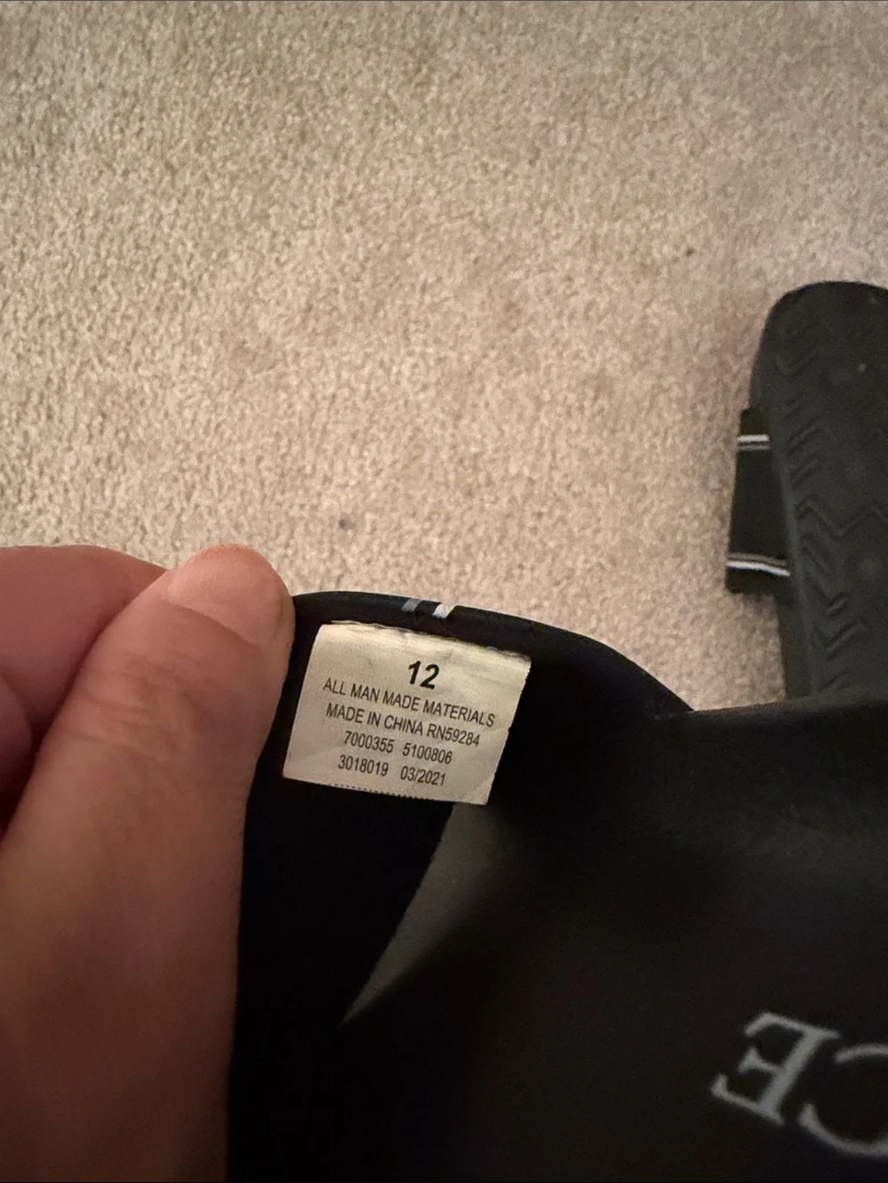 The Children's Place Black Slip-On Kids Sandals with Game Controller Accent